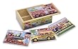 Melissa & Doug Deluxe Vehicles in a Box Jigsaw Puzzles