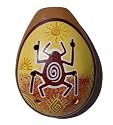 Ocarina Clay Flute from Peru with Hand Painted Zuni Frog