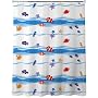 Allure Home Creations Pump Fish Shower Curtain