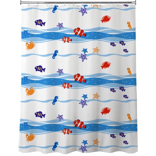 Allure Home Creations Pump Shower Curtain