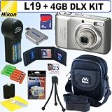 Nikon Coolpix L19 8MP Digital Camera + 4GB Deluxe Accessory Kit Nikon Coolpix L19 8MP Digital Camera + 4GB Deluxe Accessory Kit