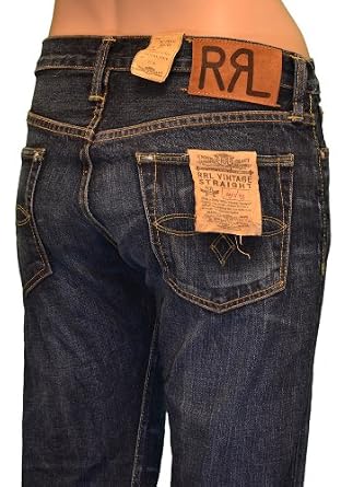Plus Size Clothes For Women : RRL Polo Ralph Lauren Double RL Women's Selvedge Denim Jeans The Cheapest