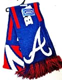 MLB Atlanta Braves Knit MLB official Knit Stripe Jersey Scarf 2011 NEW