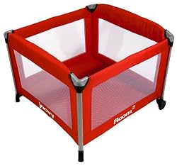 Joovy Room&sup2; Portable Playard, Red