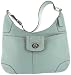 COACH Hamilton Pebbled Leather Hobo Bag Purse Handbag Authentic With Tags Genuine Blue $400 MSRP