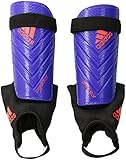 adidas Performance Predator Club Shin Guard, Night Flash Purple/Solar Red