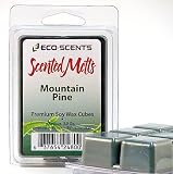 2-Pack EcoScents Scented Wax Melts - Mountain Pine. Maximum scent load delivering 120+ hours of fragrance.