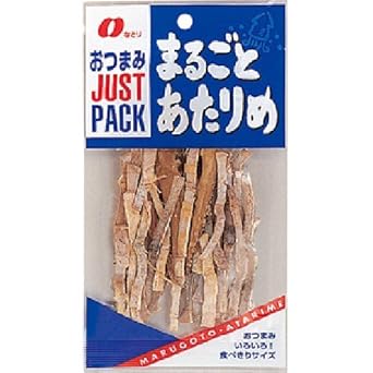 【クリックで詳細表示】なとり JUSTPACKまるごとあたりめ 20g×10袋： 食品・飲料・お酒 通販