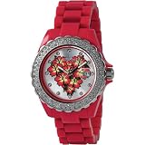 Ed Hardy Women's RX-RD Roxxy Red Watch