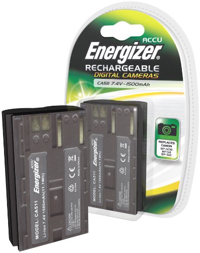 Energizer Foto/Video Li-Ion Akku 7,4V/1500mAh, &auml;hnlich Canon BP511 Preisvergleich