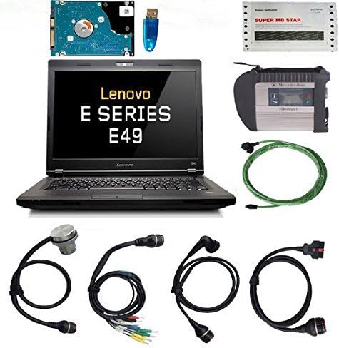 Star Diagnosis SD Connect Compact 4 MB C4 Scanner 2014/09 Booted with New Lenovo E49 Laptop