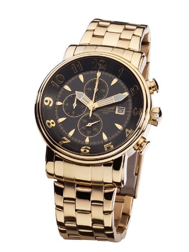 Bossart Watch Co. Sonio BW-0806-GGr-BRC Chronograph for Him Golden Case Bossart Watch Co. Sonio BW-0806-GGr-BRC Chronograph for Him Golden Case