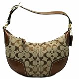 AUTHENTIC COACH HAMPTONS SIGNATURE SMALL ROUND HOBO 11371 (4 color variations)