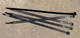 Deer Fence: Heavy Duty Self Locking Fence Ties 8 in - 100 pk