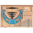 Mitutoyo 104-137, 0 - 6" X .001" Interchangeable Anvil Outside Micrometer Set, with Standards