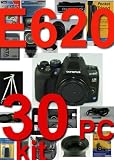 # NEW Olympus EVOLT E620 with # 5 Years Extended Warranty (Worldwide) # Olympus ZUIKO 14-42mm F3.5~ 5.6 Auto focus Lens # Olympus ZUIKO 40-150mm F4.0~5.6 Auto Focus Lens # 3 Piece Lens Cleaning Kit # Card case Holds 3 cards # High speed card reader # Table top Tripod , ultra compact with flexible wire leg # LCD protector # 16G high speed card # 3 piece Filter kit # Rainsleeve # Soft case # Professional full size Tripod # 0.5 X professional high Definition wide Angle Lens With land case # Deluxe Camera Bag # Extra High Power Battery # DVD Guide # Two Cap Kippers # Deluxe camera bag # Two Lens Hoods # Olympus Wide Strap # External Flash # POP -UP Flash Diffuser # Adjustable SLR Hand Strap # Wireless Remote Control # Olympus Master 2 Software