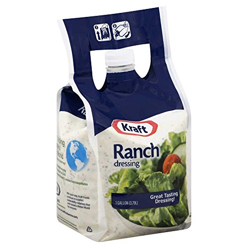 Kraft Brand Dressing Ranch Liquid, 1 Gallon, 2 Count Food, Beverages