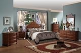 Hospitality Rattan 4 PC SET-708BONLY Thomastown 4 Piece Bedroom Set in Anti ....