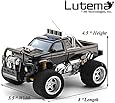 Lutema Big Shocker 4CH Remote Control Truck, Black
