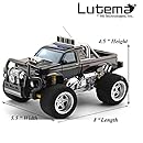 Lutema Big Shocker 4CH Remote Control Truck, Black
