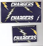 Checkbook Cover Debit Set NFL San Diego Chargers