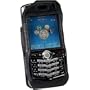 Prima Blackberry Pearl Open Face Premium Leather C-Black