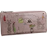 [ホコモモラ] Jocomomola 【プエブロス】外Lファスナー型長財布