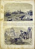 IMAGE OF Venice Dogana Horloge French Print 1865