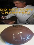 SEAN PAYTON,NEW ORLEANS SAINTS,SIGNED,AUTOGRAPHED,NFL FOOTBALL,COA,WITH PROOF