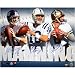 Archie, Eli and Peyton Manning - Collage - Autographed 16x20 Photograph