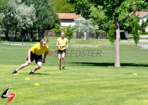 SPEEDSTER® LEAPFROG - 2 CORDS ** HEAVY AND MEDIUM RESISTANCE 4' SAFETY SLEEVE TUBES AND 2 SWIVEL WAIST BELTS **