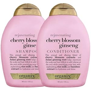 Amazon.com : Organix Rejuvenating Cherry Blossom Ginseng Shampoo ...