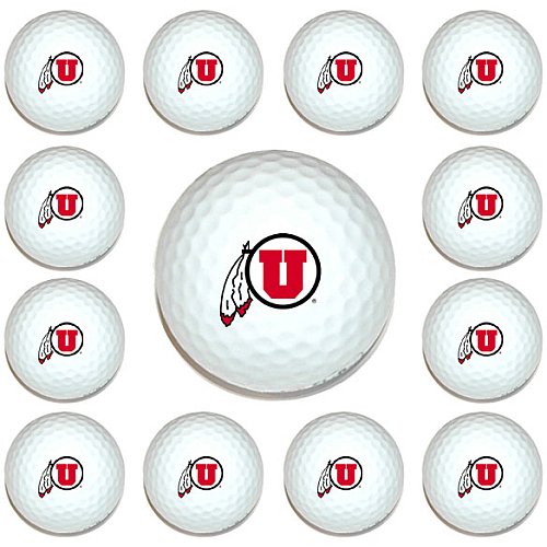 Utah Utes Dozen Pack Of Golf Balls From Team Golf