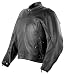 Power Trip Powerglide Mens Leather Motorcycle Jacket Black Extra Large