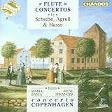 Flute Concertos by Scheibe, Agrell & Hasse