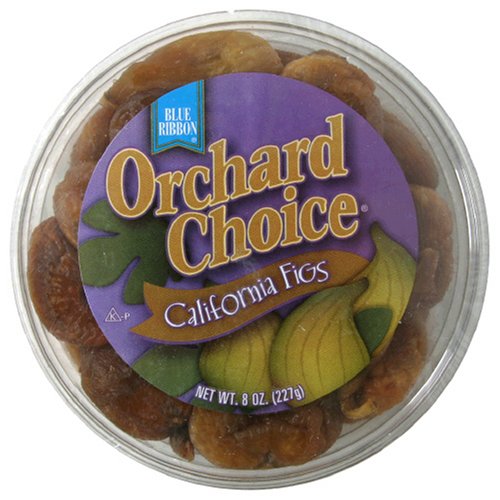 Blue Ribbon Orchard Choice Figs, 8-Ounce Containers (Pack of 6) by Sun Maid