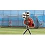 BaseHit & Xtender 24 System - Real Ball Pitching Machine & 24' x 12' x 12' Home Batting Cage Combo