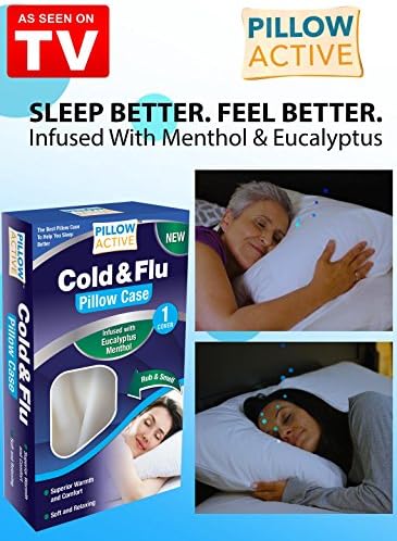 bulk buys OL607 Eucalyptus Menthol Cold & Flu Pillow Case