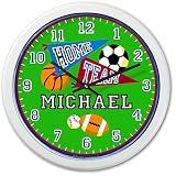 Game On Personalized Clock by olive kids by Olive Kids