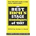 The Best Men's Stage Monologues of 1997