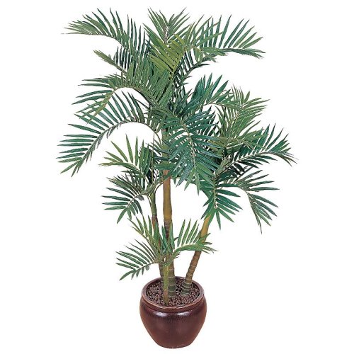 Phoenix Silk Palm Tree w/Vase 4'