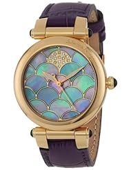 Salvatore Ferragamo Womens FI2040013 Idillio Rose Gold Ion-Plated Coated Stainless Steel Mother-Of-Pearl Mermaid Diamond Watch