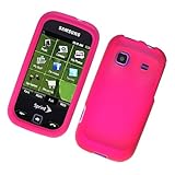 Pink Rubberized Hard Plastic Case for Samsung M380 Trender