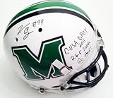 Vinny Curry Autographed/Hand Signed Marshall Thundering Herd Full Size Helmet Ncaa