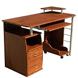 Merax Computer Desk ML-S215, Walnut