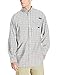 Columbia Sportswear Men's Super Bonehead Classic Long Sleeve Shirt, Cool Grey Small Check, Medium