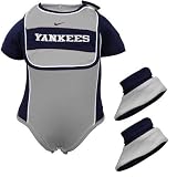 Nike New York Yankees Infant 3-piece Creeper Set
