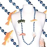 Louisiana Seafood Mardi Gras Bead