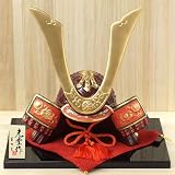 五月人形錦彩 出世兜大