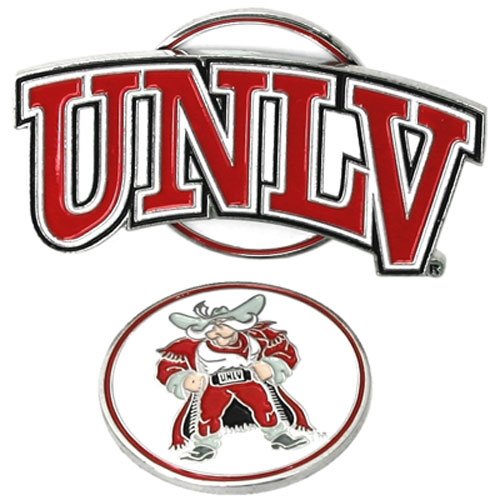 Nevada Las Vegas Runnin Rebels Ncaa Hat Clip W/ Golf Ball Marker